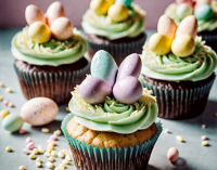 Gluten Free Easter Cupcakes