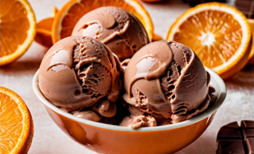 Chocolate Orange Ice Cream for 5 Ingredients or Less