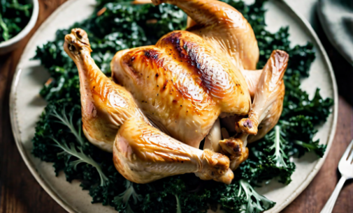 Gluten Free Roasted Chicken and Kale