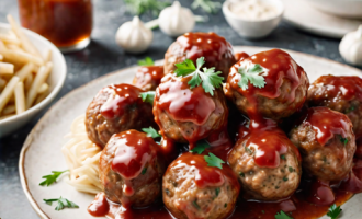 Gluten Free Meatballs with Homemade Sauce