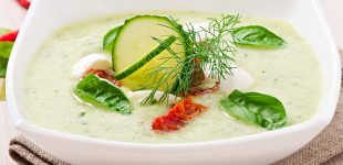 Cold Cucumber Avocado Soup That Feels Like a Fresh Breeze in a Bowl