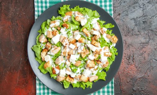 Crispy Halloumi Salad You’ll Keep Coming Back To