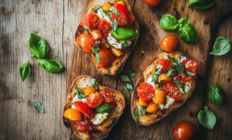 Bruschetta, Without the Bread Drama