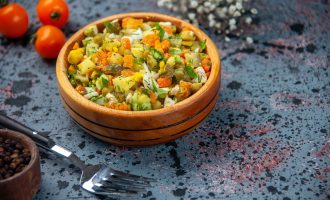 Sweet Potato Farro Salad That Actually Tastes Like a Meal