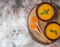 Carrot Orange Ginger Soup with Just Enough Bite