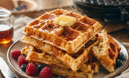 The Secret to Perfectly Golden Gluten Free Waffles from Scratch