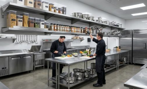 Specifying Stainless Steel Shelving for Commercial Kitchens